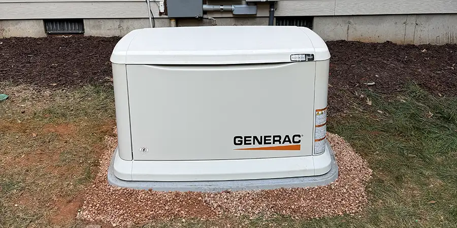 New standby generator installed